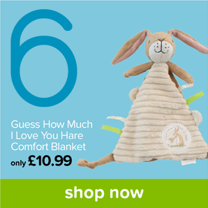 6 Guess How Much I Love You Hare Comfort Blanket