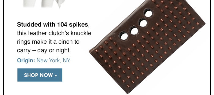 Studded with 104 spikes