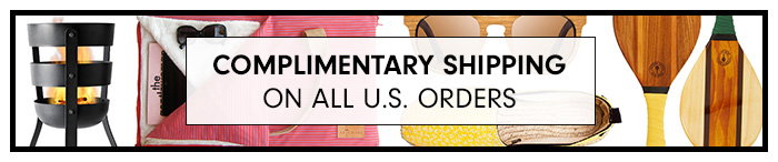 Complimentary Shipping on all U.S. orders