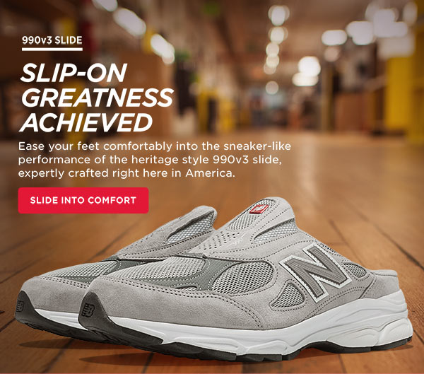 New Balance: Slip into a comfortable 