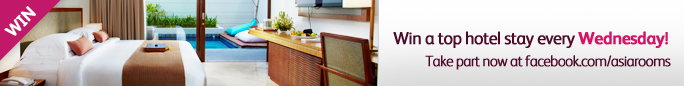 Win a top hotel stay every Wednesday!