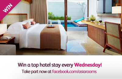 Win a top hotel stay every Wednesday!