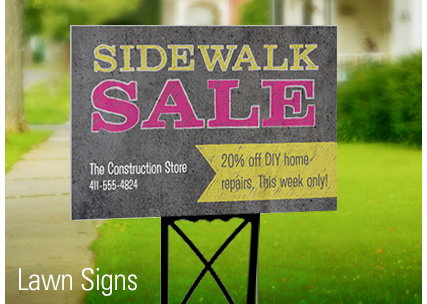 Lawns Signs