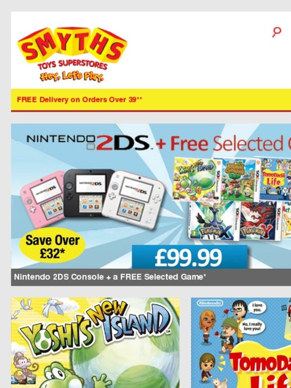 smyths nintendo lite
