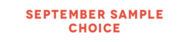 SEPTEMBER sample 
choice