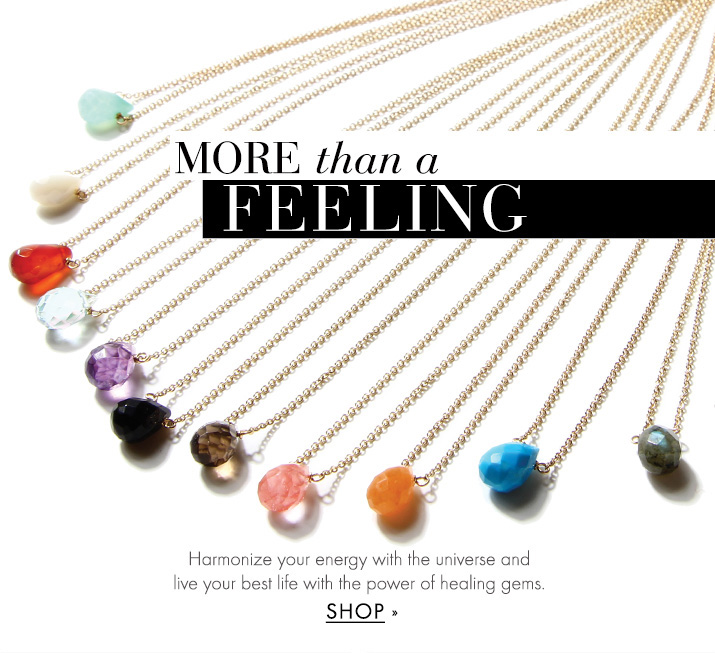 dogeared healing gem necklace