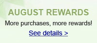 AUGUST REWARDS