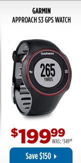 Garmin Approach S3 GPS Watch