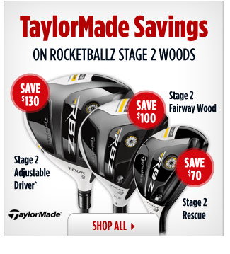 Taylormade Rocketballz Stage 2 Woods Savings
