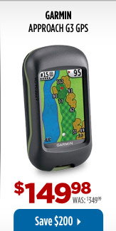 Garmin Approach G3 Golf GPS