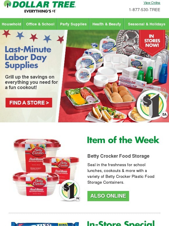 Dollar Tree 1 LastMinute Labor Day Supplies! Milled