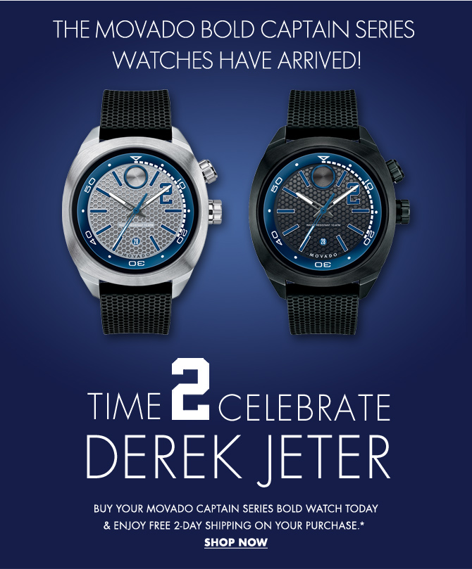 Movado Derek Jeter BOLD watches have arrived Milled