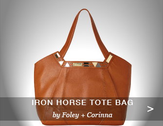 Iron Horse Tote Bag by Foley + Corinna