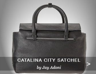 Catalina City Satchel by JAY ADONI