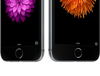 iPhone 6 - 4.7 inch display - iPhone 6 Plus - 5.5 inch display