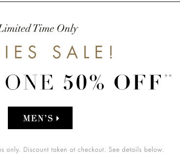 Accessories Sale! -  Men's
