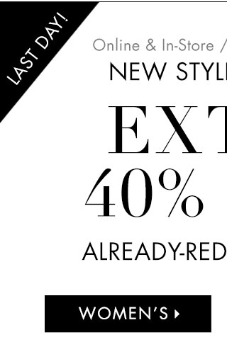 Extra 40% Off - Women's