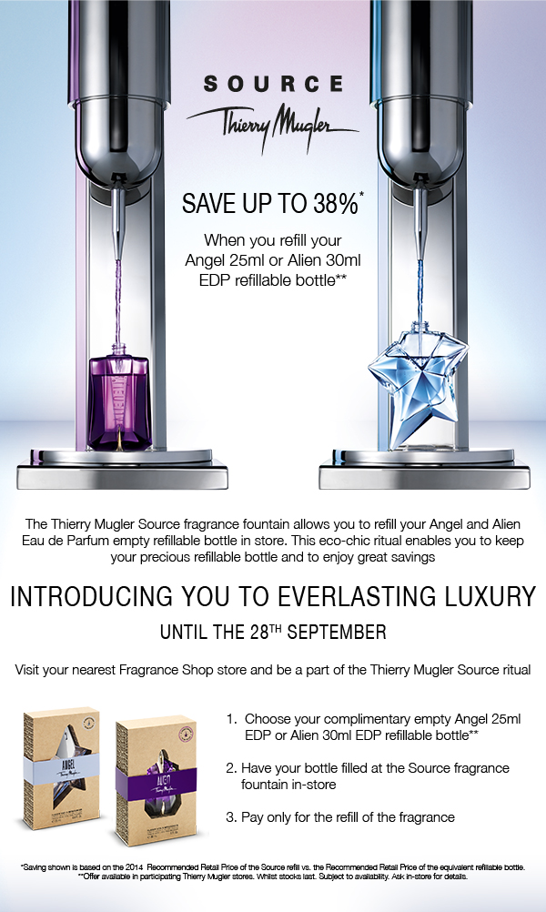 mugler refill cost