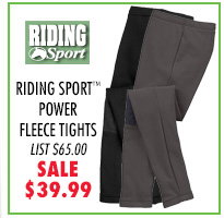 Riding Sportª Power Fleece Tights