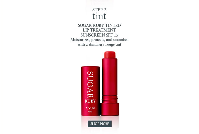 SUGAR RUBY TINTED LIP TREATMENT SUNSCREEN SPF 25