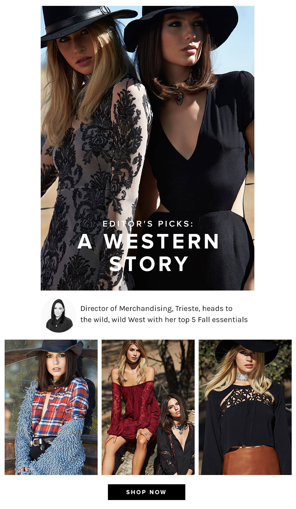 EDITORS PICK. SHOP NOW