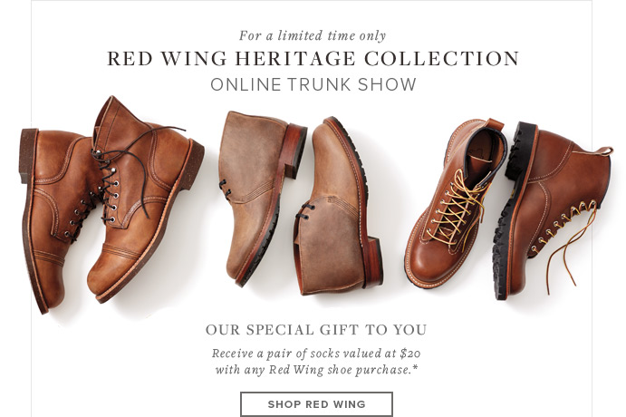 red wing brooks brothers