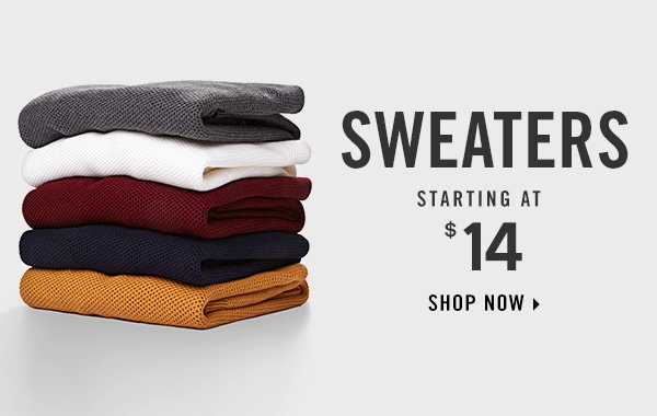 21MEN Sweaters starting at $14.