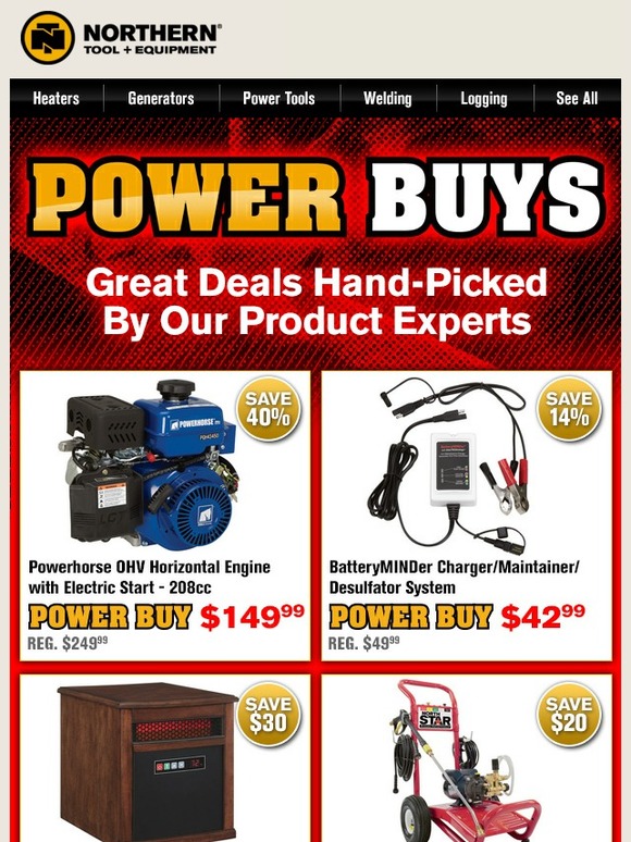 Northern Tool Everything In This Email Is On Sale! Milled