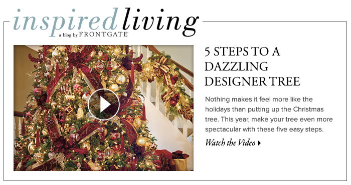 Inspired Living: 5 Steps to a Dazzling Designer Tree