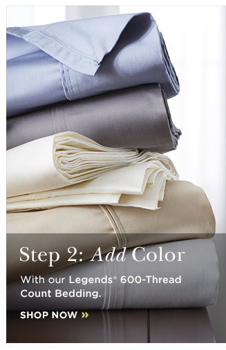 SHOP LEGENDS 600 THREAD COUNT BEDDING
