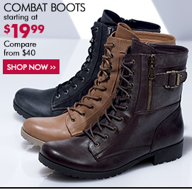 Burlington combat boots Clearance