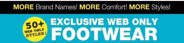 Shop Web Only Footwear
