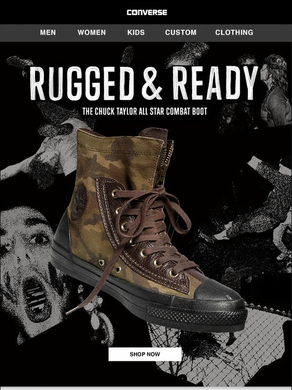 chuck taylor combat boots