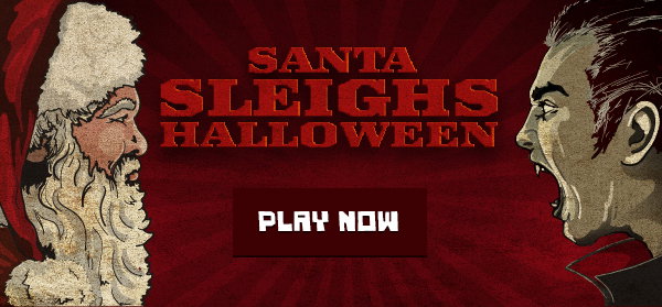 Santa Sleighs Halloween: The Video Game!