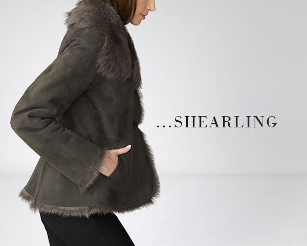 Lk bennett outlet shearling jacket