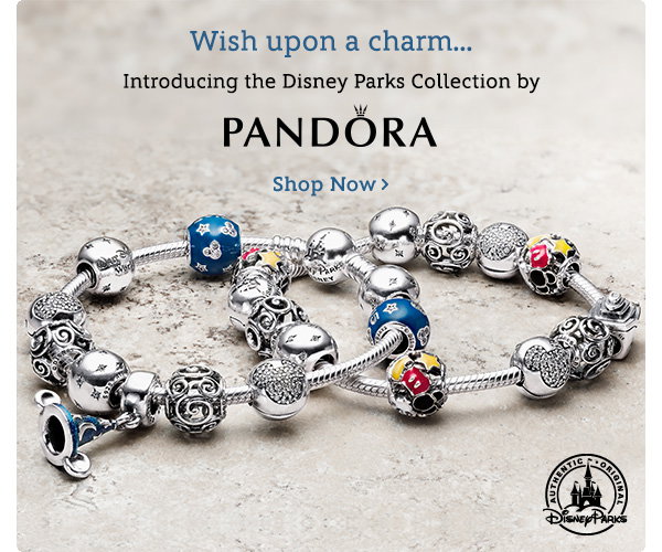 Disney Store: New! Disney Parks Collection By Pandora 