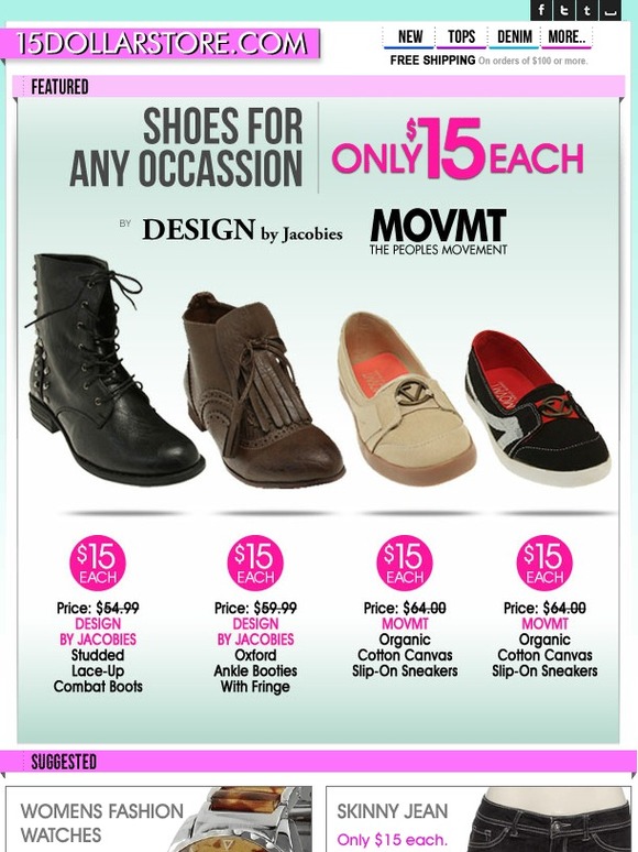 all shoes $10