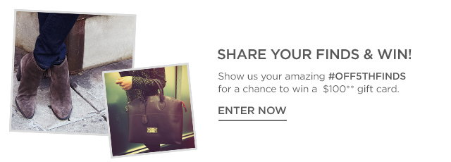 Enter at off5thfinds.com