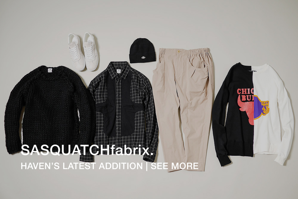 Haven: New Fall Arrivals: Introducing SASQUATCHfabrix. | WTAPS