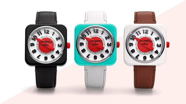 Fossil: Eley Kishimoto x Fossil | The Retro Timer | Milled
