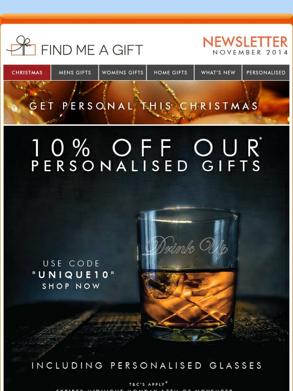 Make it Personal this Christmas!