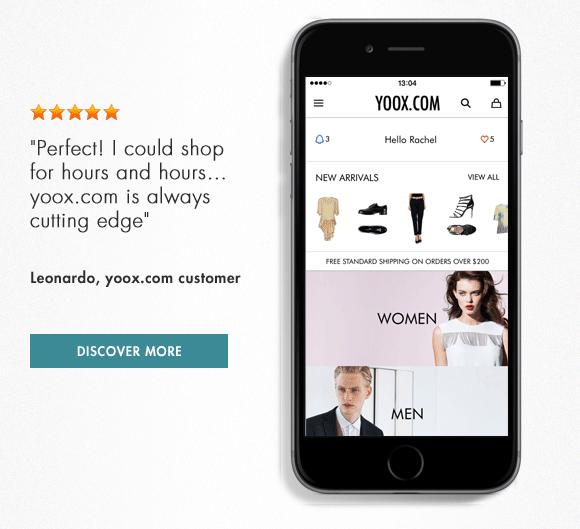 YOOX Get inspired by the new app Milled