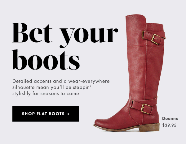 Shop flat boots