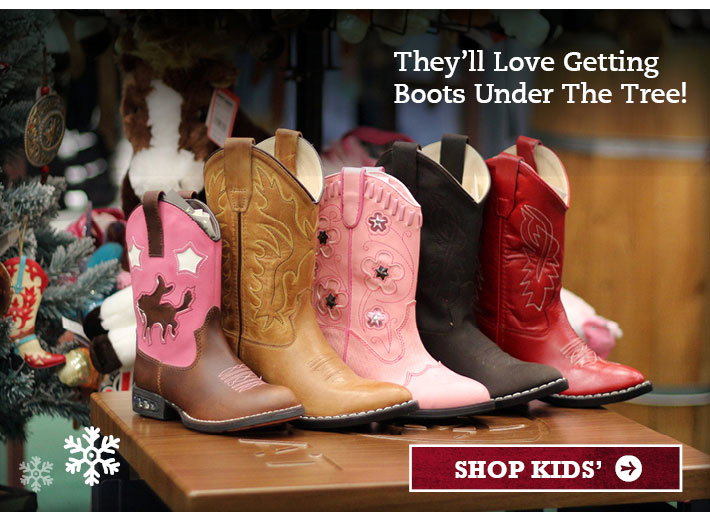 Shop Kids’ Boots »