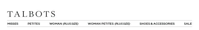 Talbots - Classic clothing including petites and women's sizes, accessories, shoes and more.