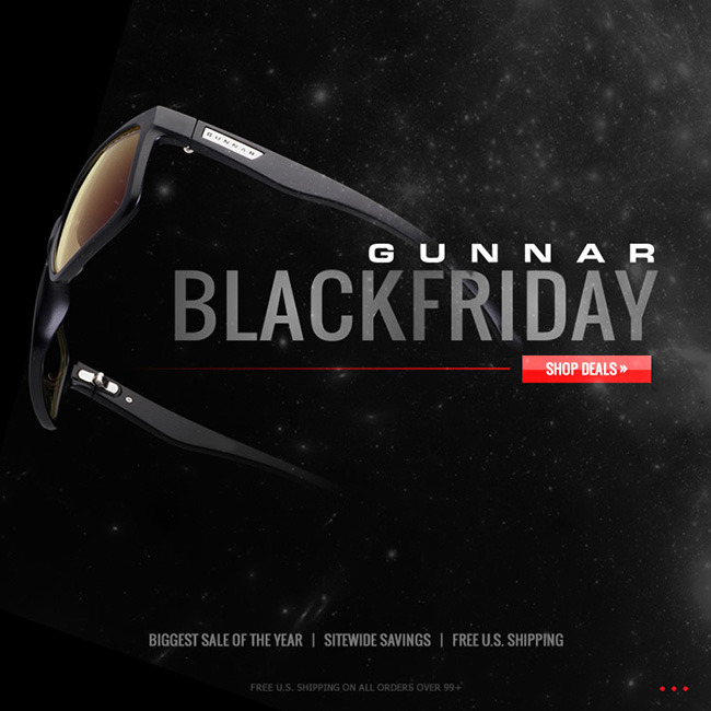 gunnar black friday