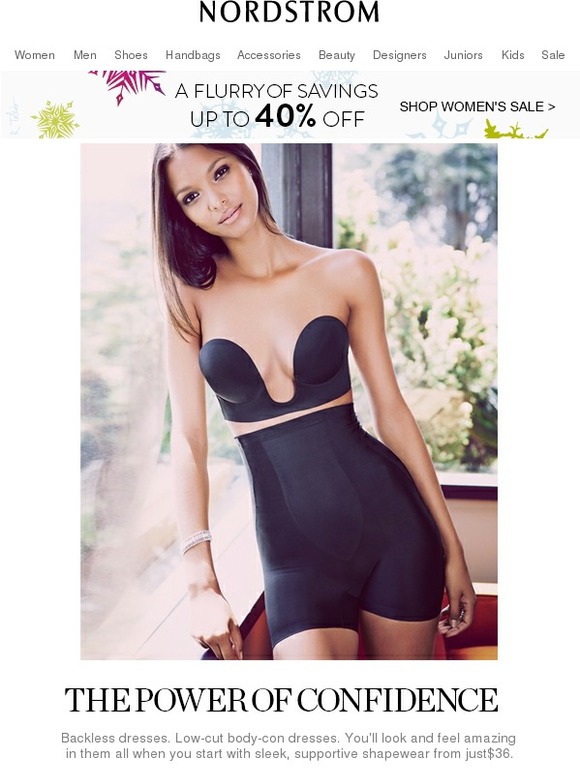 Nordstrom Starting at 36 Shapewear That's as Important as the Dress