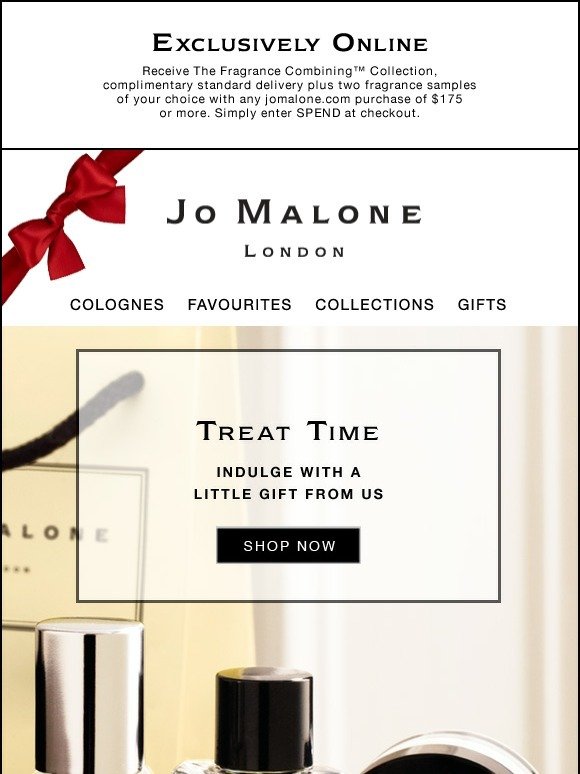 Jo Malone London Limited Quantity Black Friday Offer Exclusively at