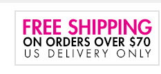 Free Shipping on Orders over $70 - US Only