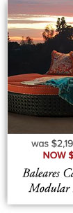 Baleares Cane Lounger